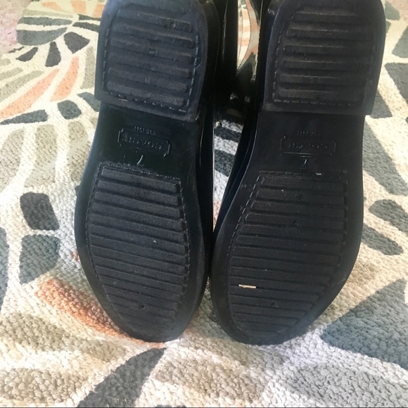 Coach tall black rain boots - Picture 4 of 6